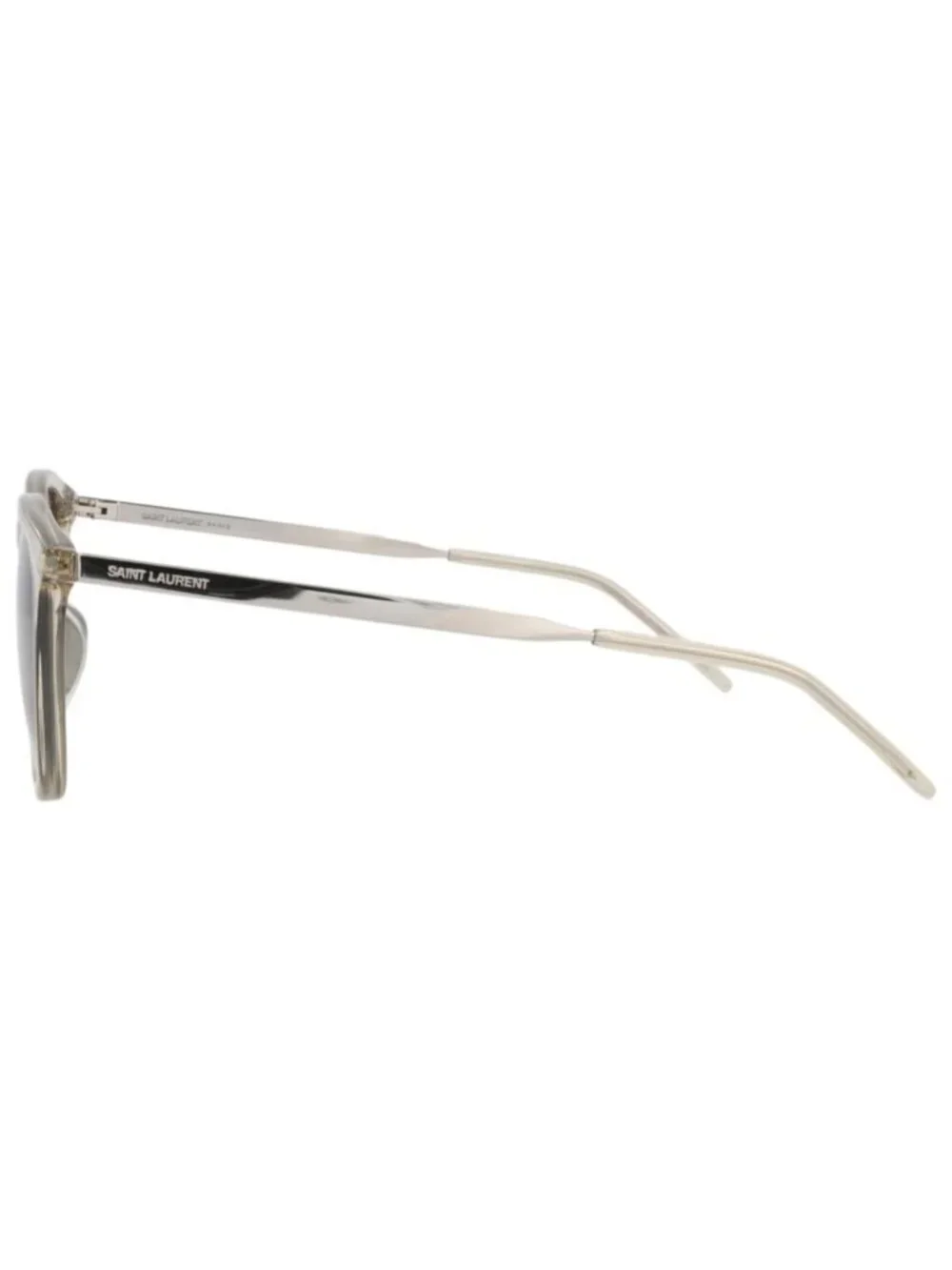 New Saint Laurent Women's Sunglasses Square Rectangle Acetate Frame Mens Brown